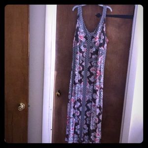 Macy’s INC plus size 3X  maxi dress
